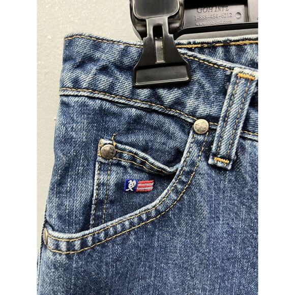 Wrangler Twenty X Bootcut Jeans Womens Sz 3/4 x 34 Button Fly Denim Western - Picture 5 of 8